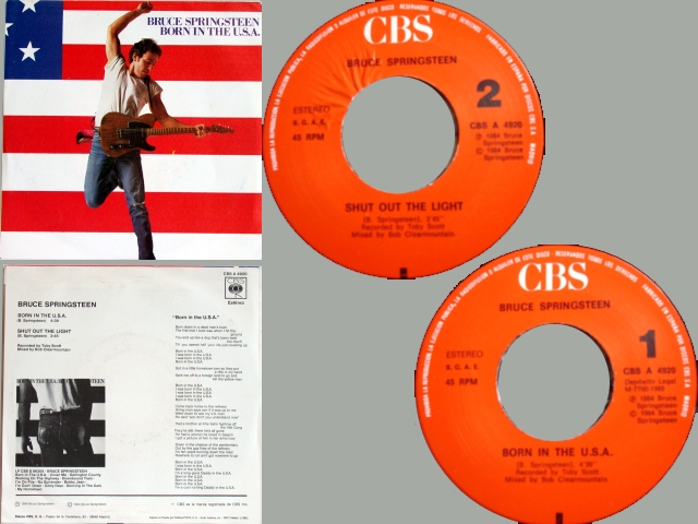 Bruce Springsteen - BORN IN THE USA / SHUT OUT THE LIGHT